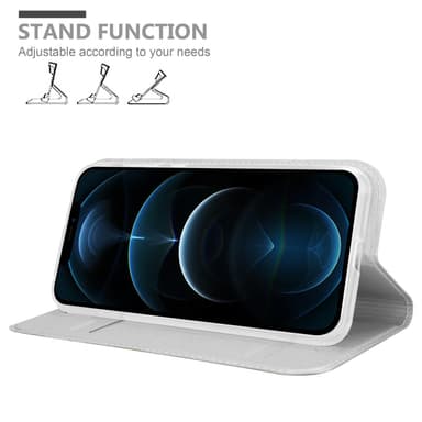 iPhone 12 / 12 PRO Fodral Skal Case (Silver)