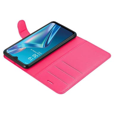 Oppo A12 Plånboksfodral Skal (Rosa)