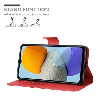 Samsung Galaxy M23 5G Plånboksfodral Skal (Röd)