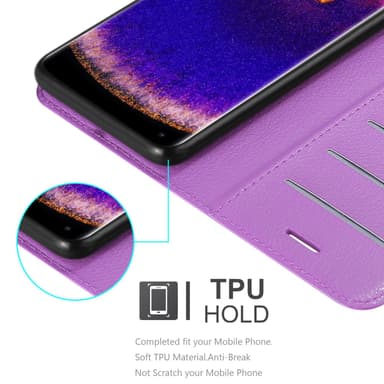 Oppo FIND X5 PRO Plånboksfodral Skal (Lila)