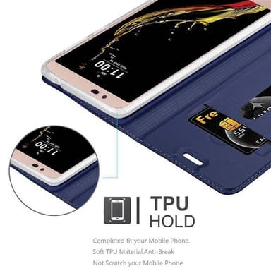 LG K10 2016 Fodral Skal Case (Blå)