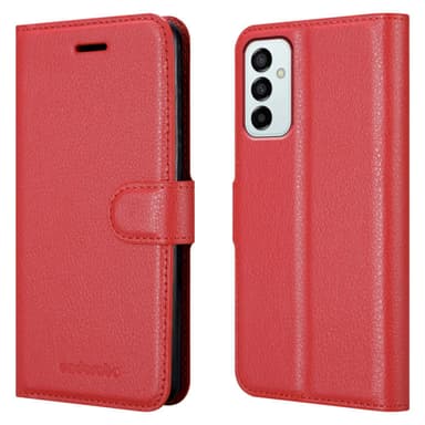 Samsung Galaxy M23 5G Plånboksfodral Skal (Röd)