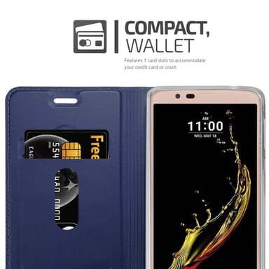 LG K10 2016 Fodral Skal Case (Blå)
