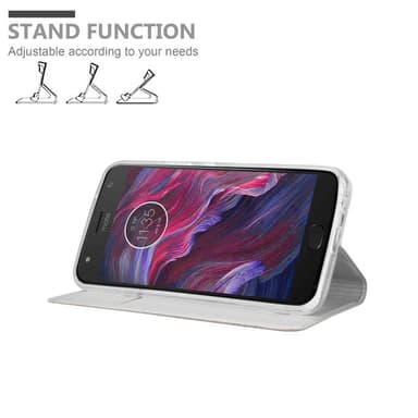 Motorola MOTO X4 Fodral Skal Case (Silver)