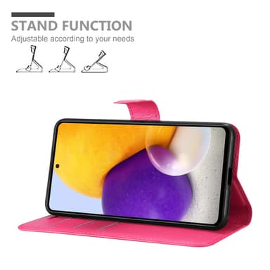 Samsung Galaxy A73 5G Plånboksfodral Skal (Rosa)