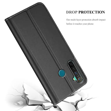 Realme 5 PRO / Realme Q Fodral Skal Case (Svart)