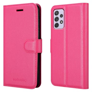 Samsung Galaxy A73 5G Plånboksfodral Skal (Rosa)