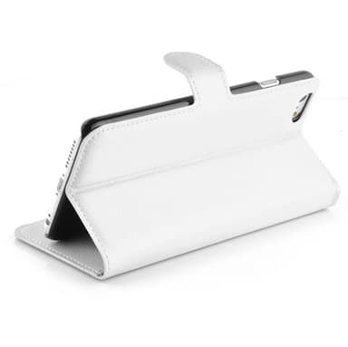 iPhone 6 PLUS / 6S PLUS Plånboksfodral Skal (Vit)