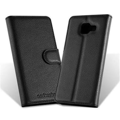 Samsung Galaxy A3 2016 Plånboksfodral Skal (Svart)