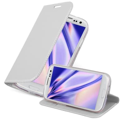 Samsung Galaxy S3 MINI Fodral Skal Case (Silver)
