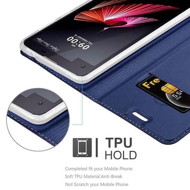 LG X SCREEN Fodral Skal Case (Blå)
