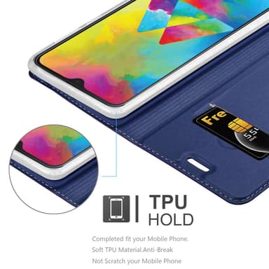 Samsung Galaxy M21 / M30s Fodral Skal Case (Blå)