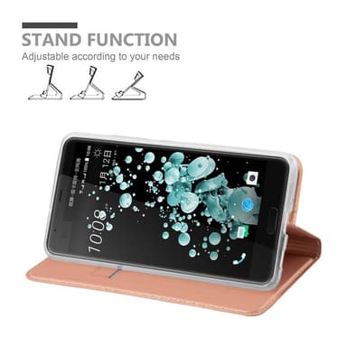 HTC U ULTRA Fodral Skal Case (Rosa)