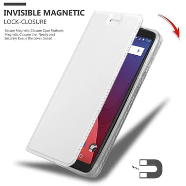 WIKO VIEW XL Fodral Skal Case (Silver)