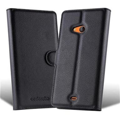 Nokia Lumia 540 Plånboksfodral Skal (Svart)