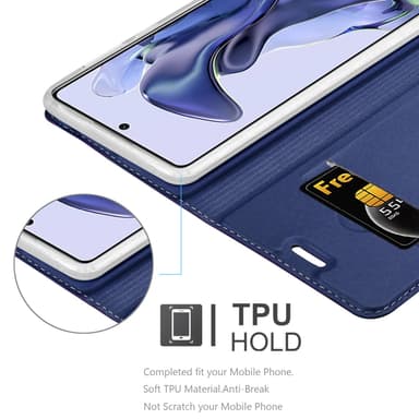 Xiaomi 11T / 11T PRO Fodral Skal Case (Blå)