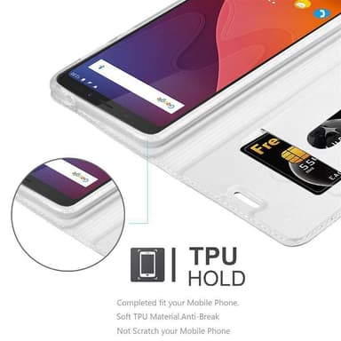 WIKO VIEW XL Fodral Skal Case (Silver)