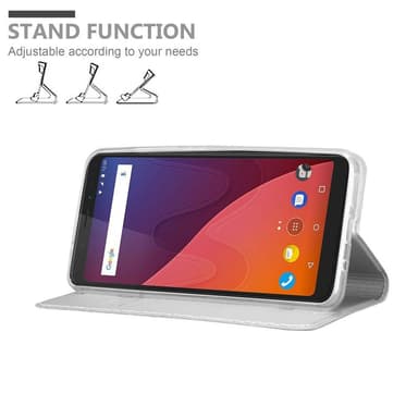 WIKO VIEW XL Fodral Skal Case (Silver)