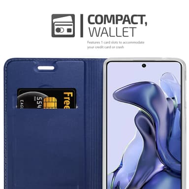Xiaomi 11T / 11T PRO Fodral Skal Case (Blå)