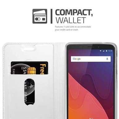 WIKO VIEW XL Fodral Skal Case (Silver)