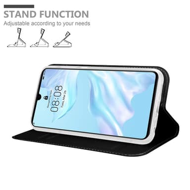Huawei P30 Fodral Skal Case (Svart)