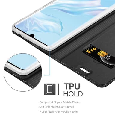 Huawei P30 PRO Fodral Skal Case (Svart)