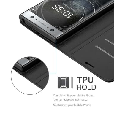 Sony Xperia XA2 ULTRA Plånboksfodral Skal (Svart)