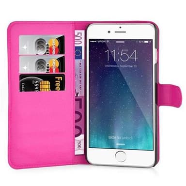 iPhone 6 PLUS / 6S PLUS Plånboksfodral Skal (Rosa)