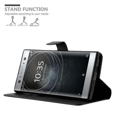 Sony Xperia XA2 ULTRA Plånboksfodral Skal (Svart)