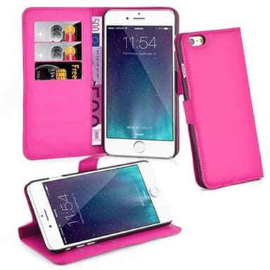 iPhone 6 PLUS / 6S PLUS Plånboksfodral Skal (Rosa)