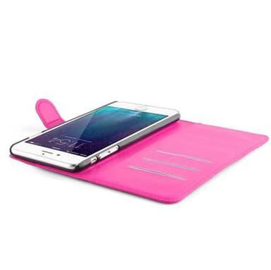 iPhone 6 PLUS / 6S PLUS Plånboksfodral Skal (Rosa)