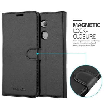 Sony Xperia XA2 ULTRA Plånboksfodral Skal (Svart)