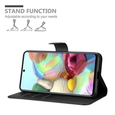 Samsung Galaxy A71 5G Plånboksfodral Skal (Svart)