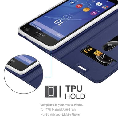 Sony Xperia C4 Fodral Skal Case (Blå)