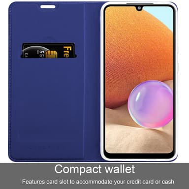 Samsung Galaxy A32 4G Fodral Skal Case (Blå)