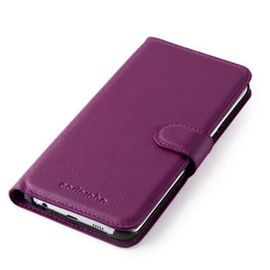 Samsung Galaxy S6 EDGE Plånboksfodral Skal (Lila)