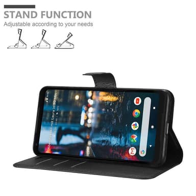 Google PIXEL 2 XL Plånboksfodral Skal (Svart)