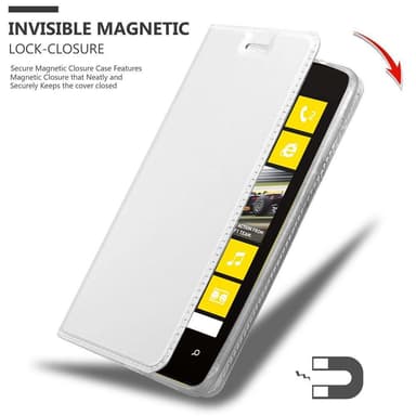 Nokia Lumia 520 / 521 Fodral Skal Case (Silver)