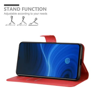 Realme X2 PRO / Oppo Reno Ace Plånboksfodral Skal (Röd)