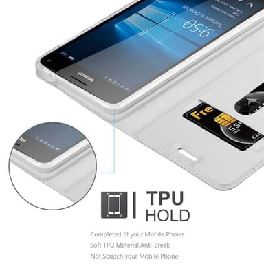 Nokia Lumia 950 XL Fodral Skal Case (Silver)