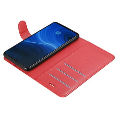 Realme X2 PRO / Oppo Reno Ace Plånboksfodral Skal (Röd)