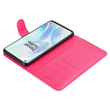 OnePlus 8 Plånboksfodral Skal (Rosa)