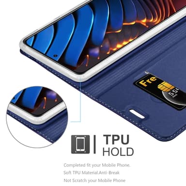 Xiaomi POCO X3 GT Fodral Skal Case (Blå)