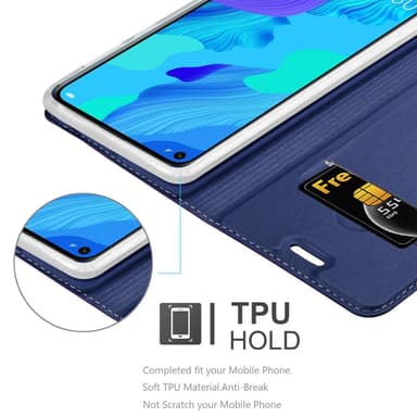 Honor 20 / 20S / Huawei NOVA 5T Fodral Skal Case (Blå)