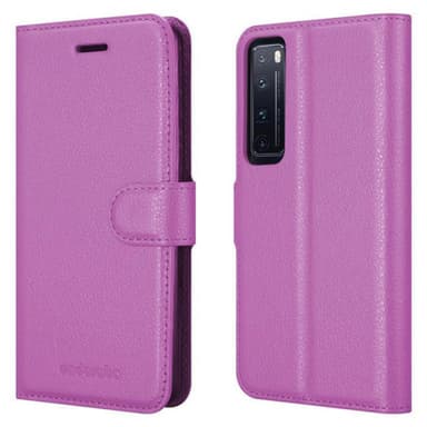 Huawei NOVA 7 PRO 5G Plånboksfodral Skal (Lila)