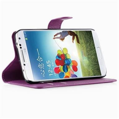 Samsung Galaxy S5 / S5 NEO Plånboksfodral Skal (Lila)