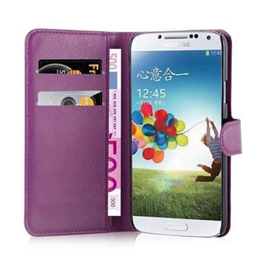 Samsung Galaxy S5 / S5 NEO Plånboksfodral Skal (Lila)
