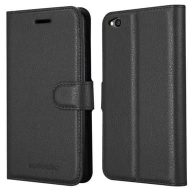 Xiaomi RedMi GO Plånboksfodral Skal (Svart)