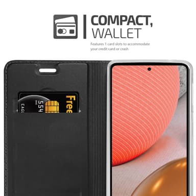 Samsung Galaxy A72 4G / 5G Fodral Skal Case (Svart)