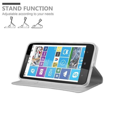 Nokia Lumia 1320 Fodral Skal Case (Silver)